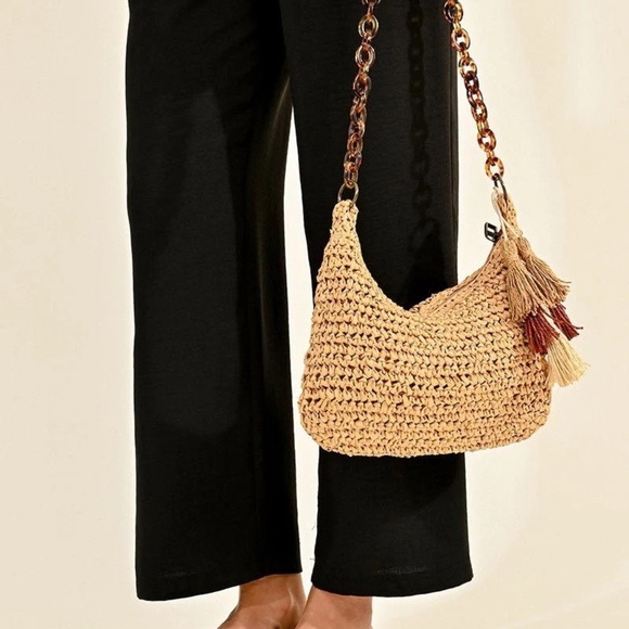 Molly Bracken shoulder bag, Natural, Like New - Picture 4 of 12